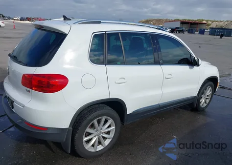 2017 Volkswagen Tiguan 2.0T Wolfsburg Edition from USA, damaged, VIN WVGRV7AX6HK006975